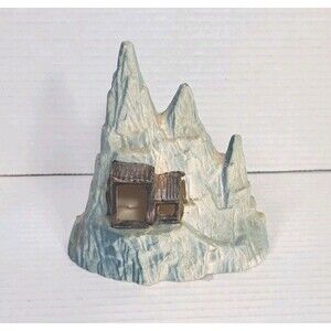 Aquarium Ice Mountain Figurine 5.5" Ceramic Fish Tank Decor Made in Japan